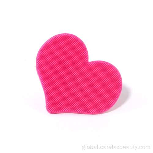 Silicone Face Clean Brush Heart Silicone Facial Cleansing Brush Face Brush Manufactory